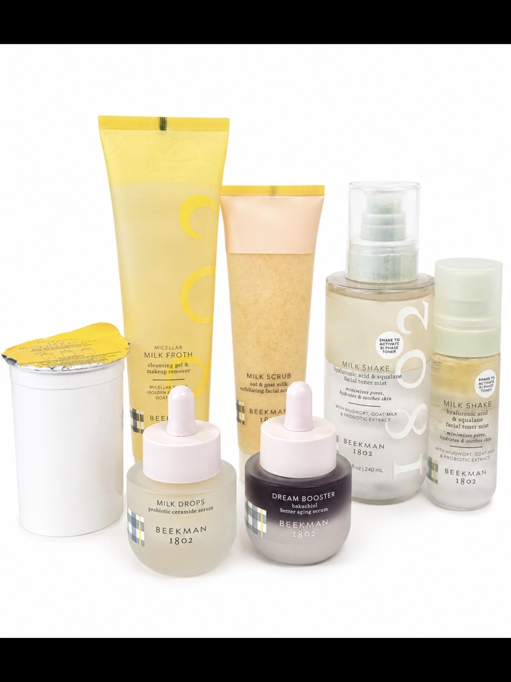 NEW Beekman 1802 Skincare Bundle 7 Pc Retail $230